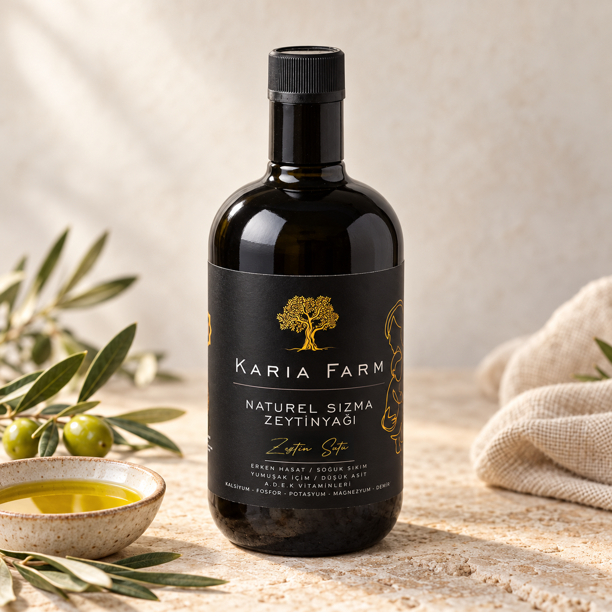 
                  
                    Erken Hasat Soğuk Sıkım Premium Zeytin Sütü - 750 ml
                  
                
